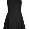 Topshop Clean Seam Flippy Tunic in Black - Lyst