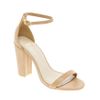 Asos Asos Hometown Heeled Sandals in Beige (natural) - Lyst