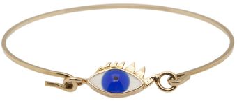 Delfina Delettrez Enameled Eye Bracelet - Lyst