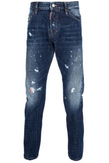 DSquared2 Distressed Five Pocket Jean - Lyst