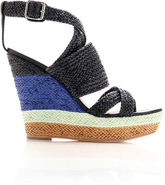 Loeffler Randall Lake Platform Wedge - Lyst