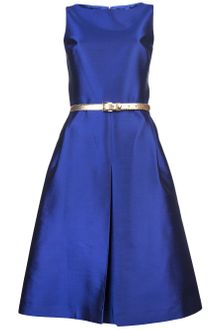Michael Kors Belted Dress - Lyst