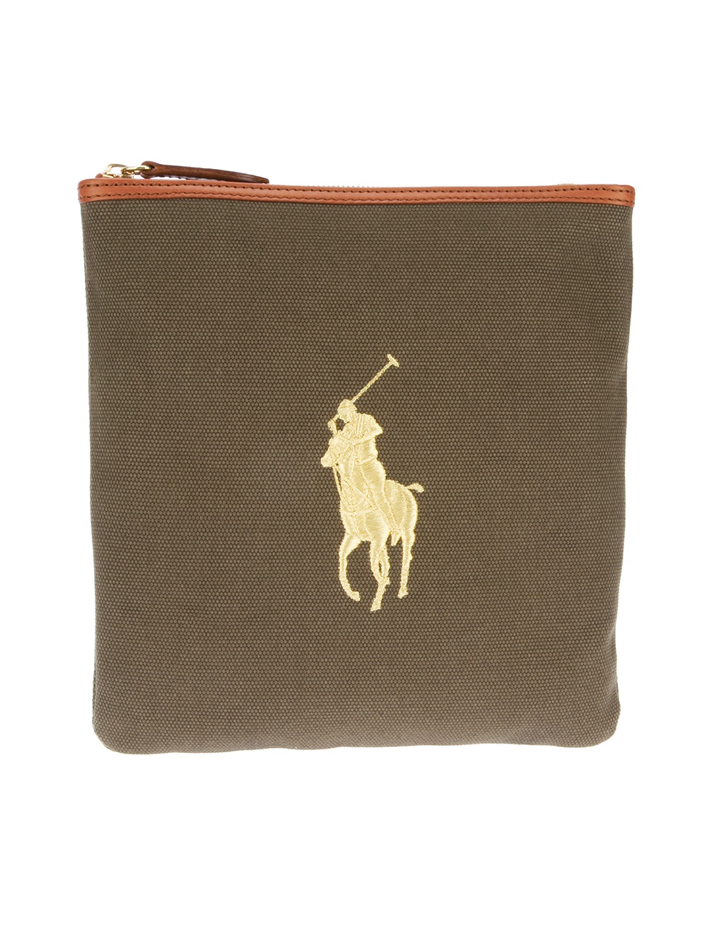 ralph lauren canvas crossbody bag