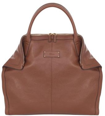 Alexander McQueen Brown Demanta Tote - Lyst