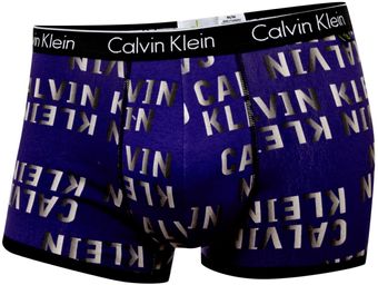 Calvin Klein Gradient Aol Logo Underwear Trunk - Lyst