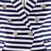 H&m Striped acket in White - Lyst