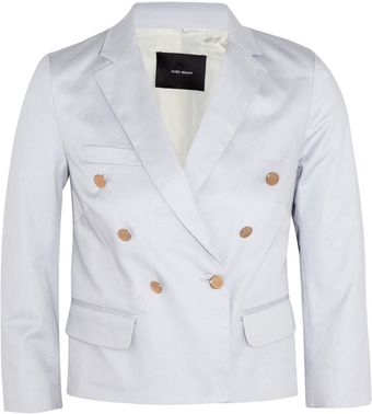 Isabel Marant Lisa Stretch-cotton Twill Blazer - Lyst