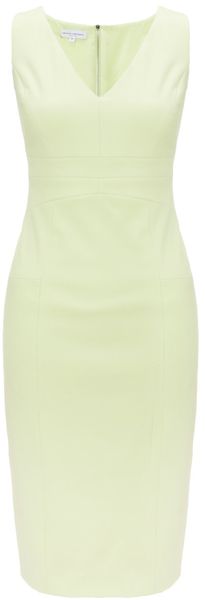 Narciso Rodriguez Citrine Pencil Dress - Lyst