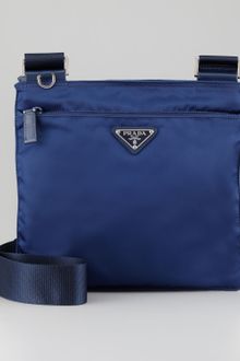 Prada Vela Crossbody Messenger Bag - Lyst