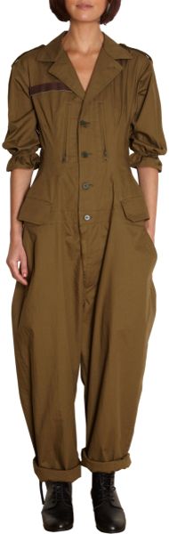Yohji Yamamoto Military Jumper - Lyst