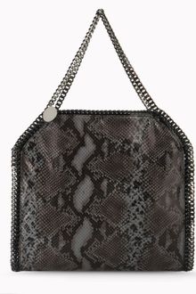 Stella McCartney Falabella Python Small Tote - Lyst