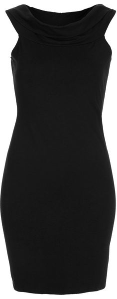 Topshop Off-The-Shoulder Mini Dress - Lyst