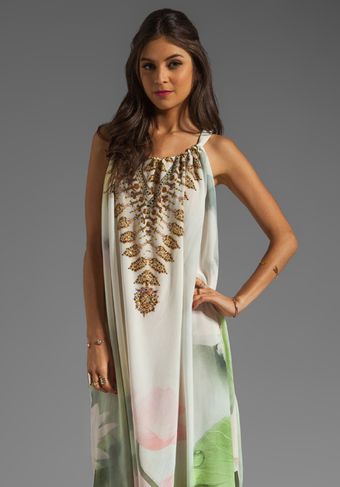 Camilla Drawstring Maxi Dress - Lyst
