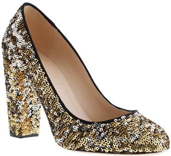 J.Crew Sequin Pumps - Lyst