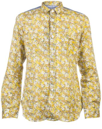 Junya Watanabe Floral Print Print - Lyst