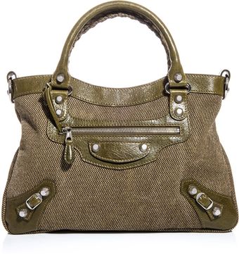 Balenciaga Canvas Town Bag - Lyst