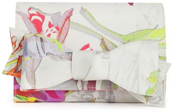 Ted Baker Sowa Orchid Bow Clutch Bag - Lyst