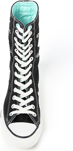 Converse The Chuck Taylor All Star Knee Hi Sneaker In Black In Black Lyst