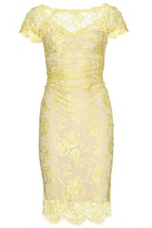 Emilio Pucci Lace Overlay Dress - Lyst