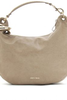Jimmy Choo Solar L Leather Hobo Bag - Lyst