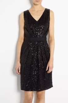 Moschino Cheap & Chic Sequin Panel Pencil Dress - Lyst
