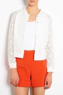 Paul & Joe Sister Francois Lace Bomber Jacket - Lyst