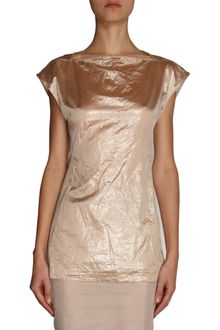 Rick Owens Angled Cap Sleeve Top - Lyst