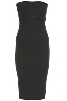 Victoria Beckham Victoria Beckham Double Crepe Structured Dress - Lyst