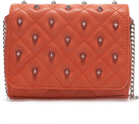 coral orange bag