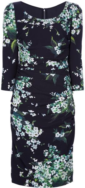 Dolce & Gabbana Floral Dress - Lyst
