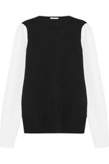Equipment Shane Color-Block Cashmere Sweater