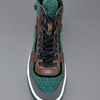 Lanvin Hitop Knit Trainer in Green for Men - Lyst