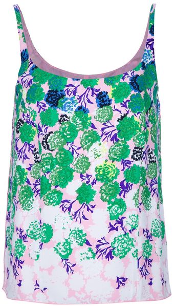 Marc Jacobs Floral Vest Top - Lyst