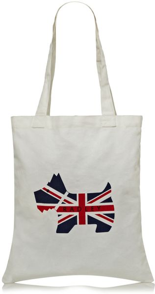 Radley Pageant Union Dog Canvas Tote - Lyst