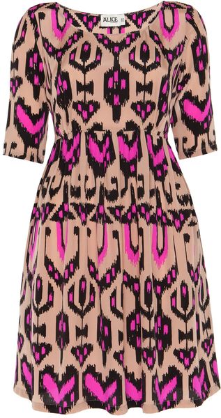 Alice By Temperley Sovereign Silk Dress - Lyst