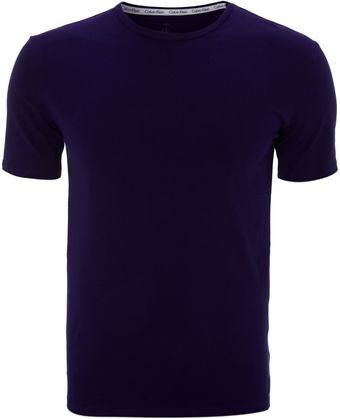Calvin Klein Short Sleeve Nightwear Crew Neck T-shirt - Lyst