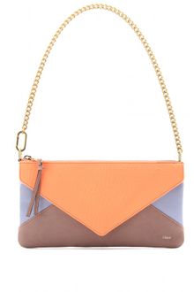 Chloé Leather Envelope Clutch - Lyst