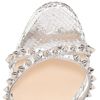 Christian Louboutin Monocronana in Silver - Lyst