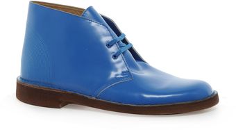 Clarks Leather Desert Boots - Lyst