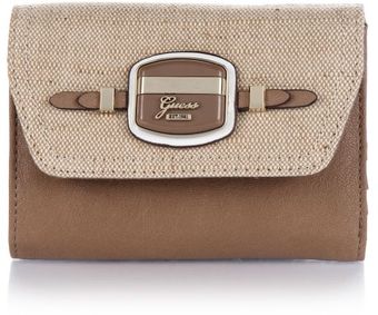 Guess Huma Canvas Medium Wallet - Lyst