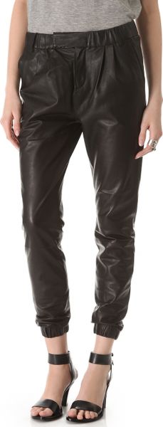 J Brand Ready-to-wear Blair Leather Pants - Lyst