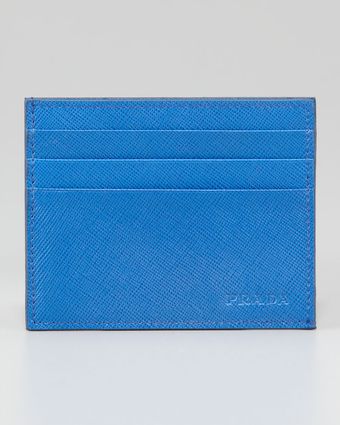 Prada Classic Credit Card Case - Lyst
