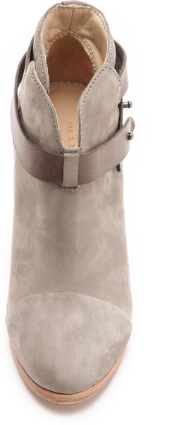 rag and bone gray booties