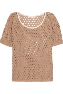 See By Chloé Crochet-knit Top - Lyst
