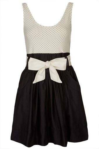 Topshop Scoop Back Dress By Annie Greenabelle - Lyst