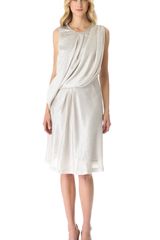 Viktor & Rolf Sleeveless Drape Dress