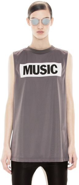 Acne Zone Music Sand - Lyst