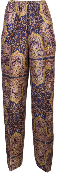 Carven Paisley Trouser - Lyst