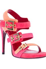 Cesare Paciotti Buckle Strap Sandals