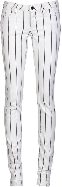 Closed Striped Trouser - Lyst